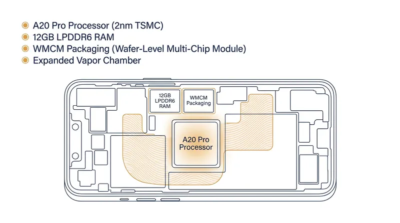 Leaked schematics reveal significant internal redesigns for the upcoming iPhone 18 Pro, including new thermal management and memory configurations.