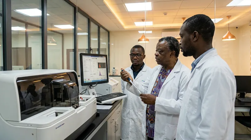 Local scientific institutions, including the Institut National de Recherche Biomédicale, are co-leading the research efforts.