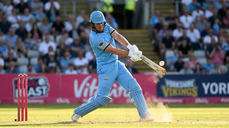 Yorkshire's explosive top-order batting has kept them within striking distance of the group lead.