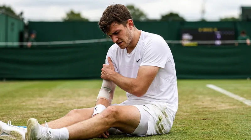 Jack Draper withdrew just 24 hours before his first-round match, citing a recurrence of a bone bruise in his serving arm.
