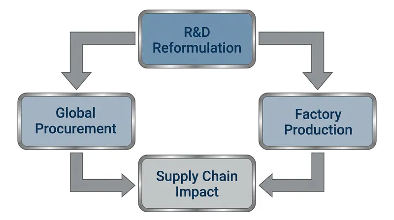 The labeling update is forcing multinational food companies to overhaul their global supply chains.