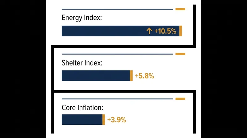 Energy and shelter costs are doing the heavy lifting in the current inflationary spike.