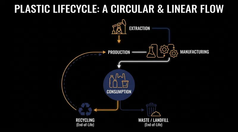 The proposed treaty aims to regulate plastic across its entire lifecycle, rather than just focusing on waste.