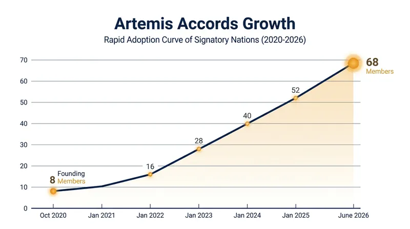 The U.S.-led framework has rapidly gained international traction.