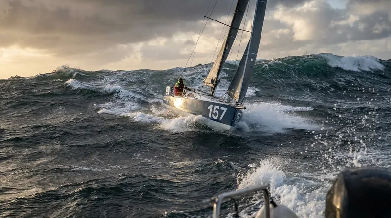 Solo sailors must often manage severe pain and physical limitations while entirely alone at sea.