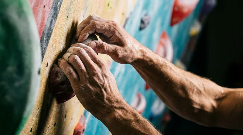 Returning to elite competition requires immense trust in previously injured fingers and joints.