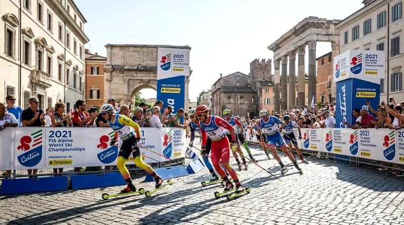 The inclusion of a city sprint in Rome marks a strategic push to bring the explosive speed of roller skiing directly to mainstream fans.