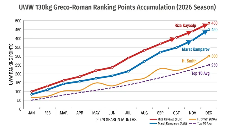 Ranking points accumulated at early-season events dictate the critical World Championship seeds.