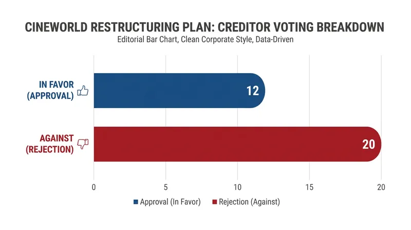 Despite 20 creditor classes voting against the plan, the High Court utilized cram-down powers to force the restructuring through.