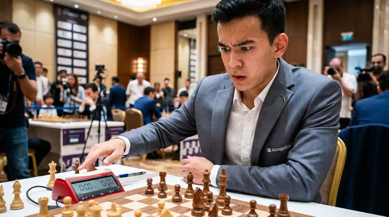 Nodirbek Abdusattorov mounted a massive comeback to force an Armageddon tiebreak.