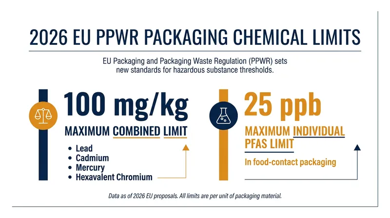 The new regulation imposes strict, legally binding limits on heavy metals and forever chemicals.