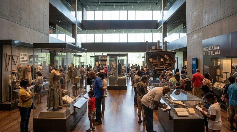 The White House report specifically targeted recent curatorial updates at the National Museum of American History.