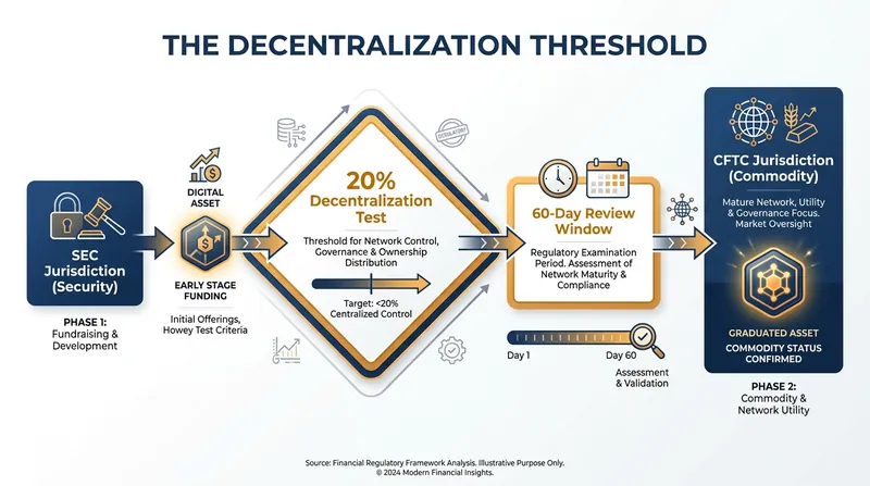 How the CLARITY Act transitions digital assets from securities to commodities.
