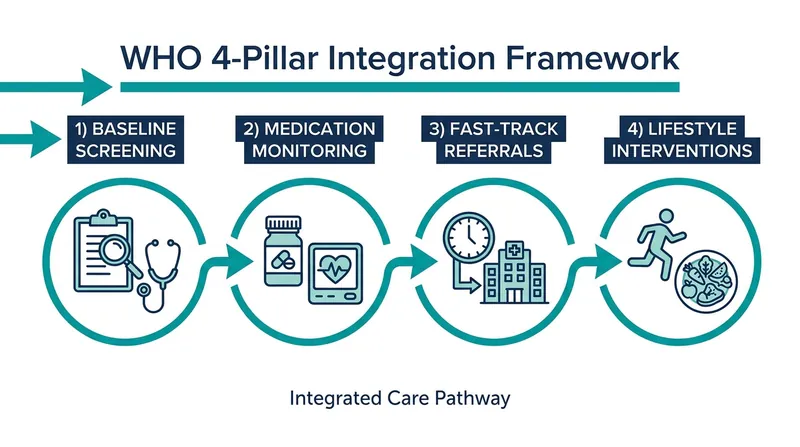 The Whole-Person Health Integration Protocol provides a step-by-step blueprint for psychiatric clinics.