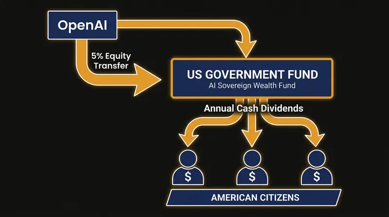 Modeled on the Alaska Permanent Fund, the proposed vehicle would channel AI-generated wealth directly to citizens.