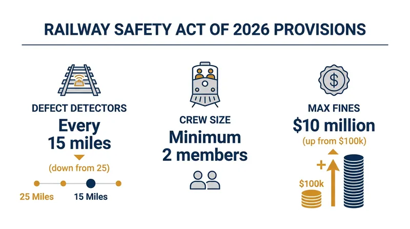 Key mandates proposed in the bipartisan legislation.