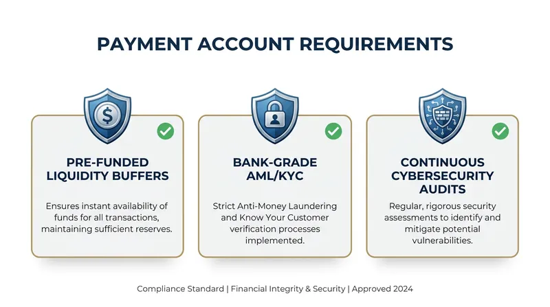 Fintechs will face strict regulatory requirements to qualify for direct central bank access.