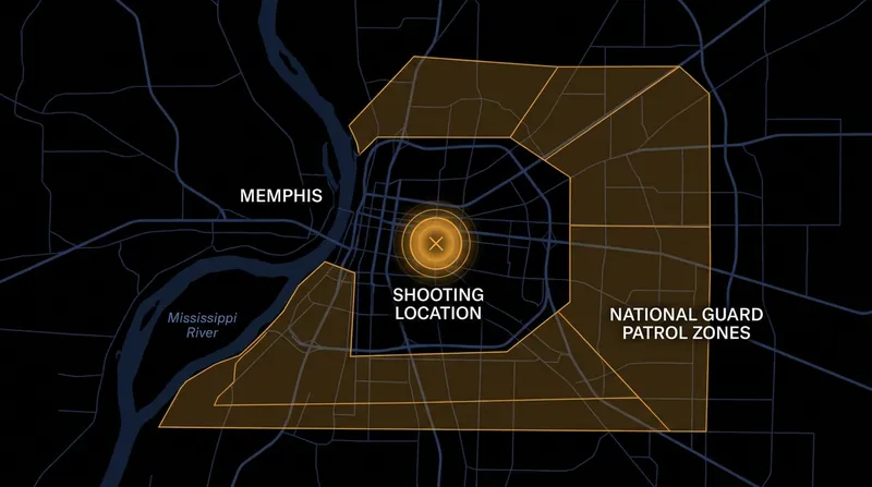 Operation Safe Streets deployed 200 National Guard troops across several designated patrol zones in Memphis.