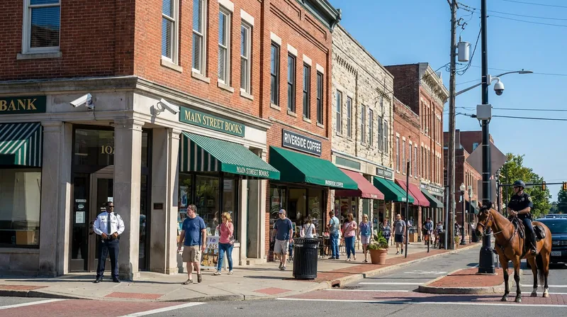 Municipalities are balancing the need to support local commercial corridors with demands for evidence-based criminal justice policies.