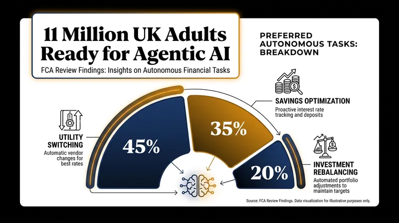 Consumer readiness for autonomous financial tasks, according to the FCA's landmark review.