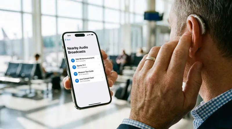 Users can scan for and join public audio streams just as easily as connecting to a Wi-Fi network.