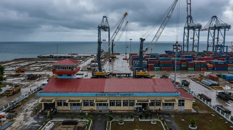 Deep-sea ports like Kyaukphyu and Sittwe are the ultimate prizes in the Sino-Indian infrastructure race.