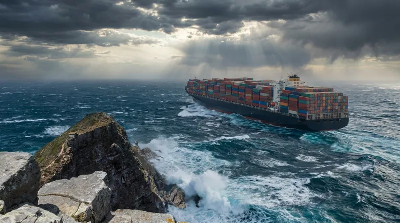 Vessel diversions around the southern tip of Africa have absorbed massive amounts of global shipping capacity.