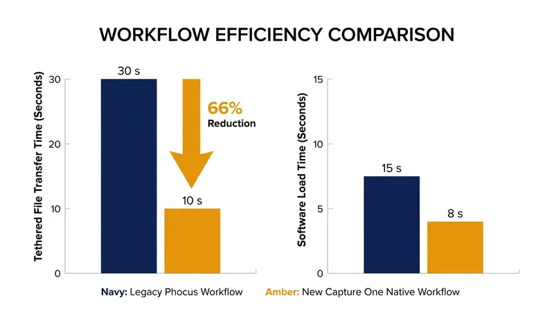 Early beta testing shows a dramatic reduction in latency when shooting tethered directly into Capture One.