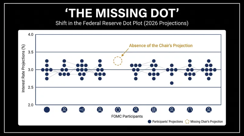 The June 2026 Summary of Economic Projections notably lacked a personal rate forecast from the new Fed Chair.