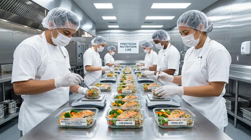Medically tailored meals are designed by registered dietitians to meet the specific therapeutic needs of patients with chronic illnesses.
