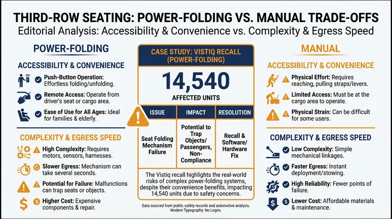The engineering trade-offs between automated convenience and manual simplicity in modern electric vehicles.