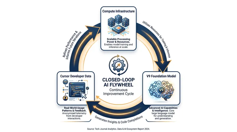 xAI's integration of Cursor data creates a closed ecosystem where the coding tool generates training data for the next model.