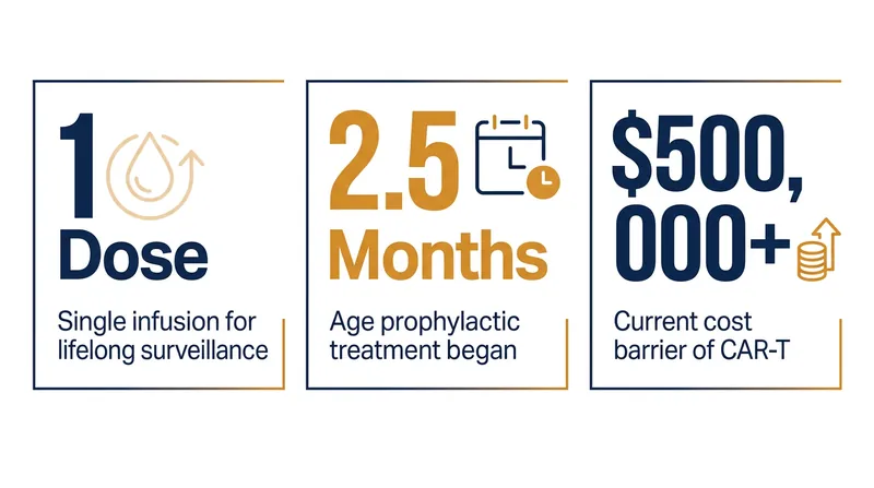 The promise of a single-dose living drug is currently offset by massive manufacturing costs.