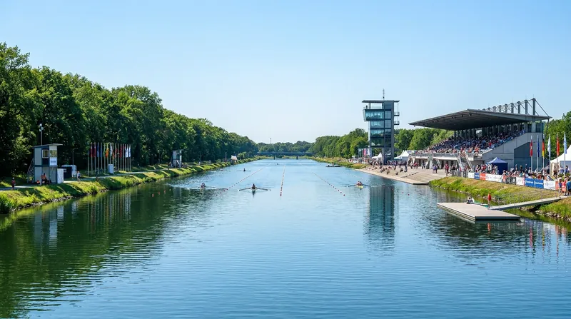 Duisburg's historic Wedau Regatta Course has undergone extensive modernizations ahead of the 2026 championships.