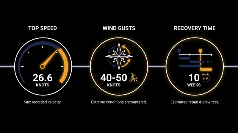 The extreme metrics behind van Schagen's record-setting run and subsequent recovery.