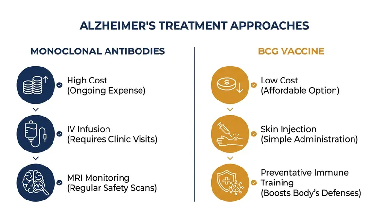 If proven effective in larger trials, the BCG vaccine could offer a highly accessible alternative to current Alzheimer's therapies.