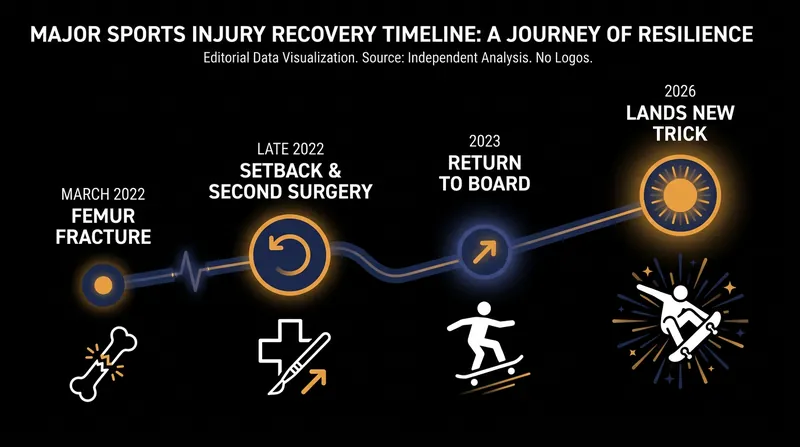 The four-year timeline of a catastrophic femur fracture and the grueling road back to progression.