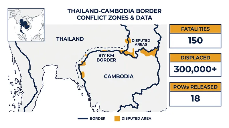 The human toll of the year-long border conflict and the terms of the new de-escalation agreement.