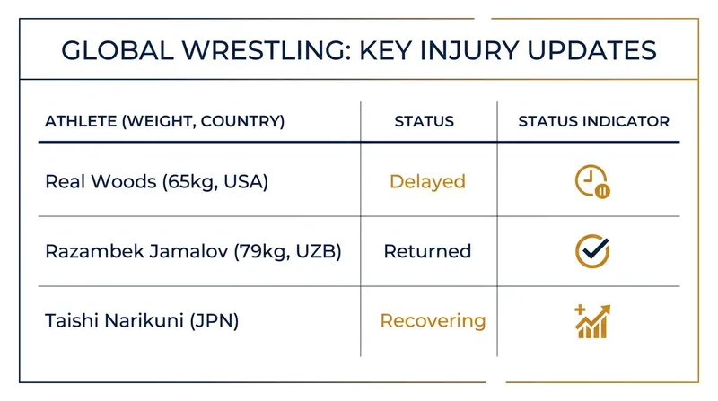 Key roster updates across the international freestyle circuit.