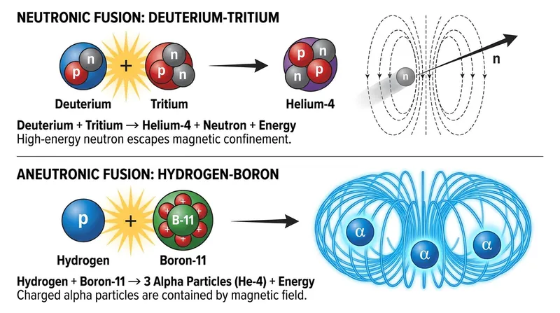Direct conversion requires advanced fuels that produce charged particles rather than neutral neutrons.