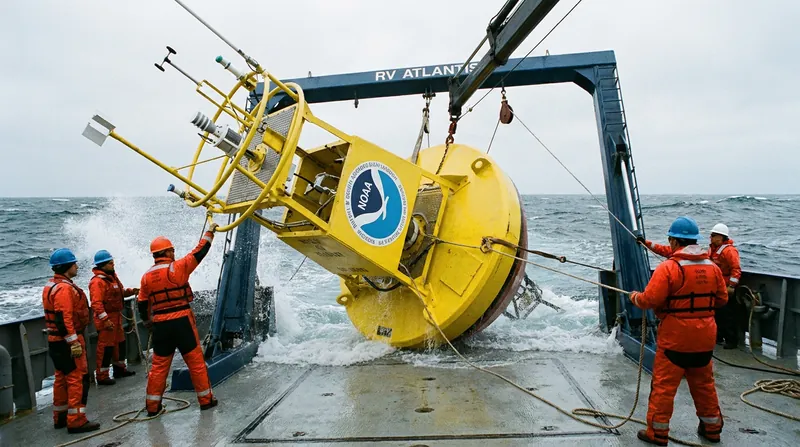 The RAPID array has been continuously monitoring the strength of the Atlantic currents since 2004, providing crucial observational data.