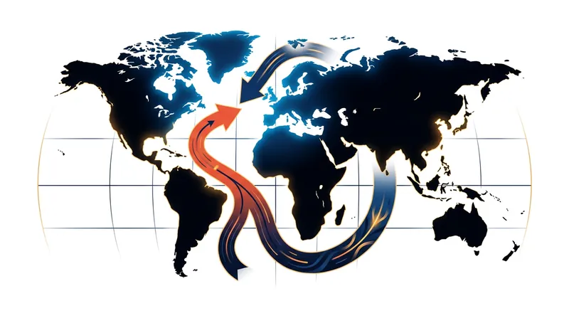 The AMOC acts as a global conveyor belt, transporting heat northward and regulating weather patterns across multiple continents.
