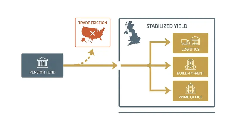 How macroeconomic friction redirects global pension fund allocations.