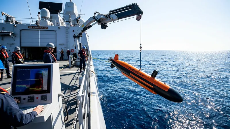 Autonomous underwater vehicles will be developed to patrol and protect critical subsea infrastructure.