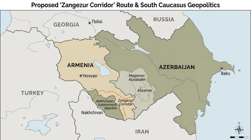 The geopolitical flashpoint of southern Armenia, where competing regional interests intersect.