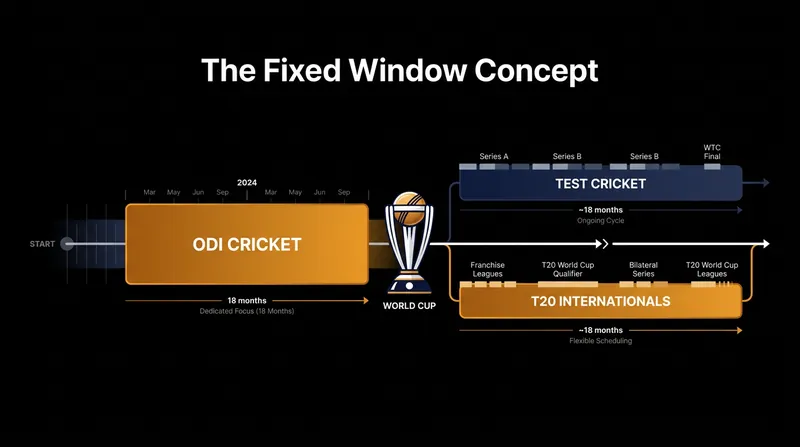 Fixed windows would give each format a dedicated season, reducing overlap and player burnout.