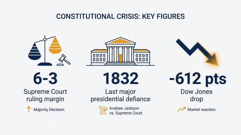 The unprecedented standoff has triggered immediate economic and historical shockwaves.