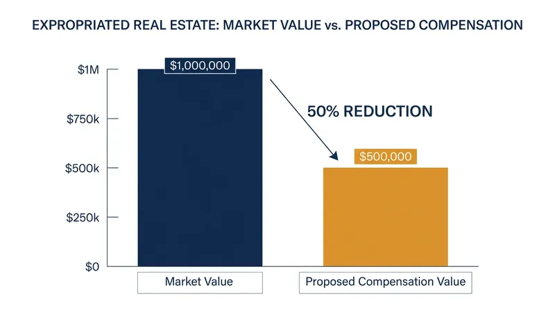Under Article 15, the state argues compensation should reflect social value rather than speculative market rates.