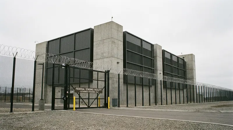 ICE has instructed contractors not to use bars or cages when transporting families to the new facility.