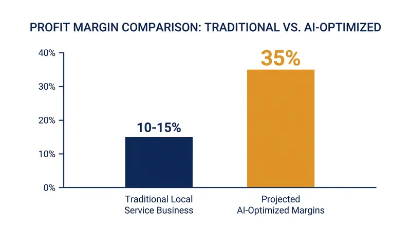 Thrive Holdings projects that AI automation can more than double the profit margins of traditional local service businesses.